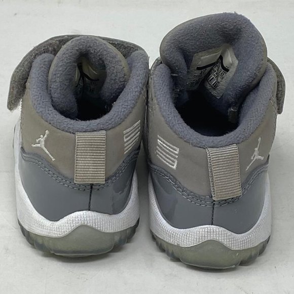'10 Air Jordan 11 Retro 'Cool Grey' Toddler sz 4c - Picture 4 of 8